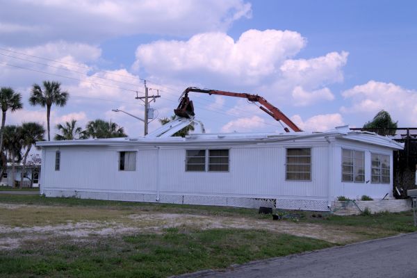 Mobile Home Demolition in Wasilla
