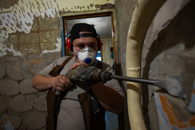 Interior Wall Demolition detail